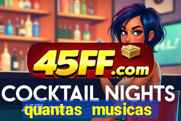 quantas musicas existem no mundo